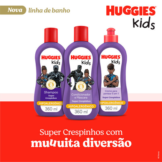 Shampoo Huggies Kids Super Crespinhos 360ml